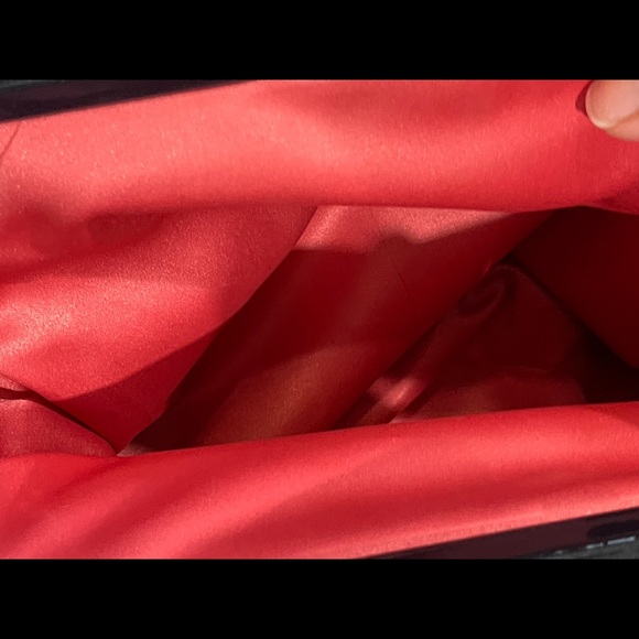 Vintage White Leather Blue Trim Coach Shoulder Bag - Picture 6 of 9